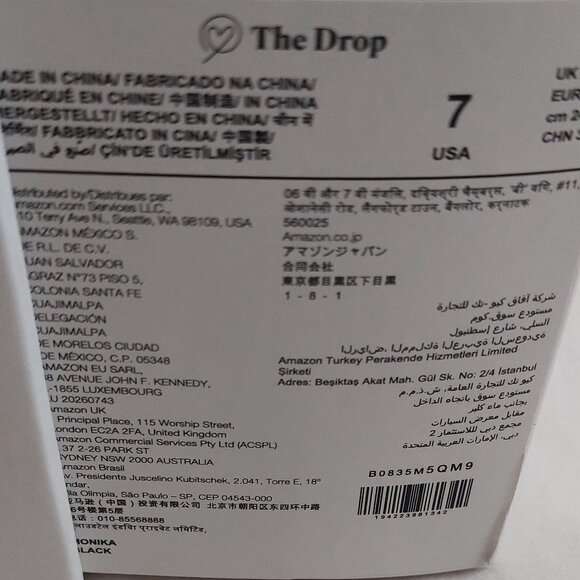 The Drop Women's Monika Flat H-Band Slide Sandal - Picture 6 of 7